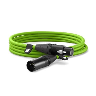XLR-Cable Premium XLR Cable 3m green